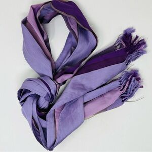 Shawlsmith London Ombre Silk Cotton Sheer Scarf